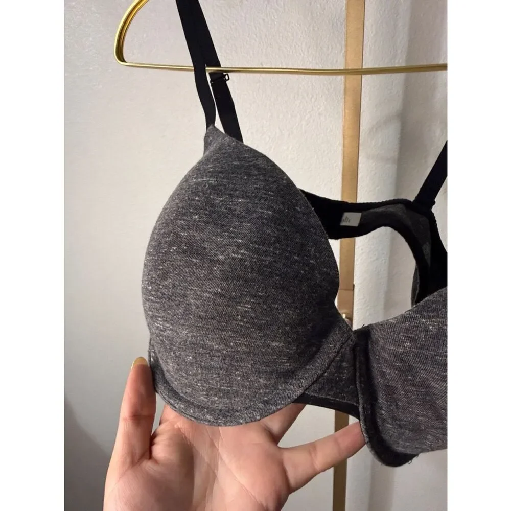 Auden Charcoal Grey EVERYDAY T-Shirt Bra-38C
